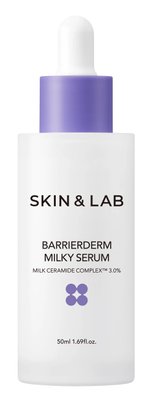 Відновлювальна сироватка з молочними керамідами Skin&Lab Barrierderm Milky Serum, 50 мл 10886 фото