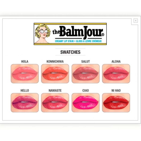 Блиск для губ The Balm Balm Jour Creamy Lip Stain Aloha, 6.5 мл 8160 фото