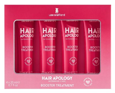 Интенсивное питание для поврежденных волос Lee Stafford Hair Apology Booster Treatment, 4x20 мл 9834 фото