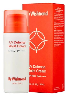Увлажняющий солнцезащитный крем с пантeнолом By Wishtrend UV Defense Moist Cream SPF 50+ PA++++, 50 мл 10084 фото