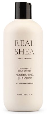 Питательный шампунь с маслом ши Rated Green Real Shea Nourishing Shampoo, 400 мл 10731 фото