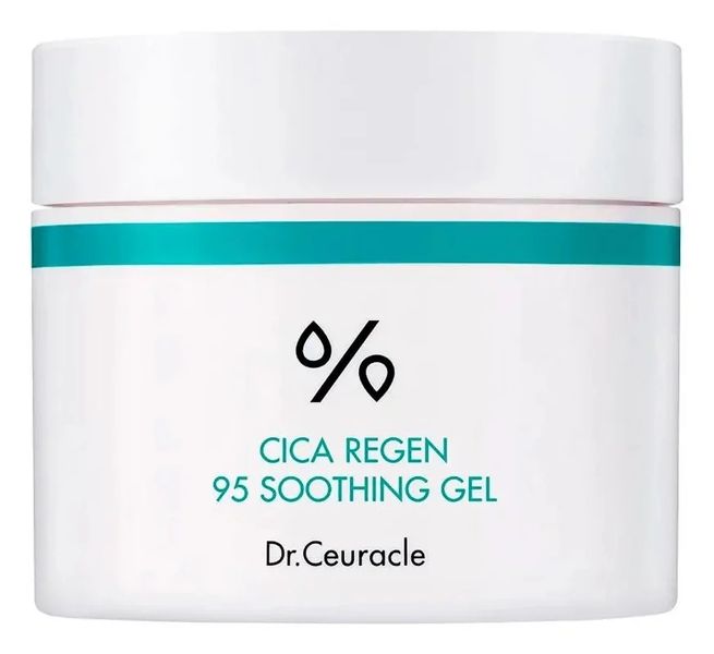 Заспокійливий гель для обличчя з центелою азіатською Dr.Ceuracle Cica Regen 95 Soothing Gel, 110 г 10783 фото