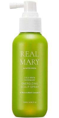 Енергетичний спрей для шкіри голови з розмарином Rated Green Real Mary Energizing Scalp Spray, 120 мл 10737 фото