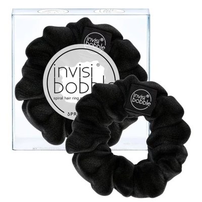 Резинка-браслет для волосся Invisibobble Sprunchie True Black 10540 фото
