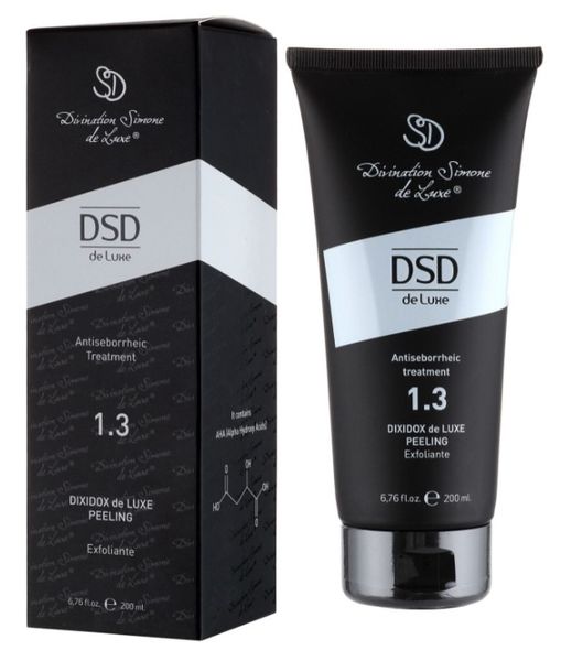 Пілінг з кислотами для шкіри голови DSD De Luxe 1.3 Dixidox Peeling, 200 мл 11100 фото