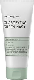 Очищувальна маска з глиною та спіруліною Logically, Skin Clarifying Green Mask, 100 г 11362 фото