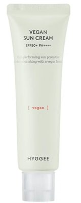 Веганський сонцезахисний крем Hyggee Vegan Sun Cream SPF50+ PA ++++, 50 мл 10964 фото