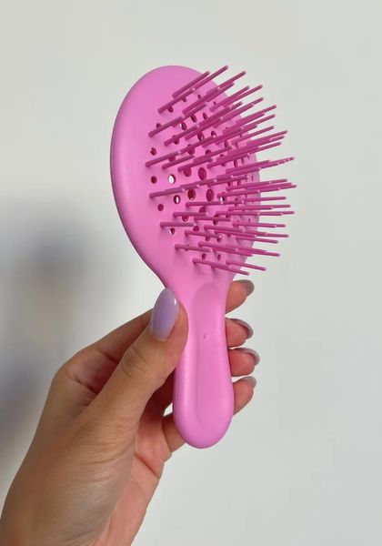 Гребінець для волосся Janeke Superbrush Mini Silicon Line (фуксія) 10 SP220 RSA фото