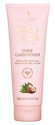 Зволожуючий кондиціонер з кокосовою олією Lee Stafford Coco Loco Shine Conditioner, 250 мл 9883 фото